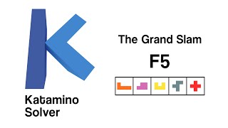 #Katamino - how to solve Level: The Grand Slam - F5