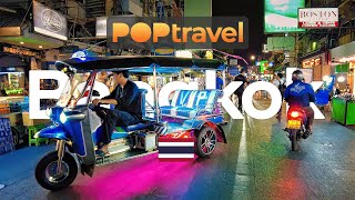 BANGKOK, Thailand 🇹🇭 - Khaosan Road at Night - 4K60