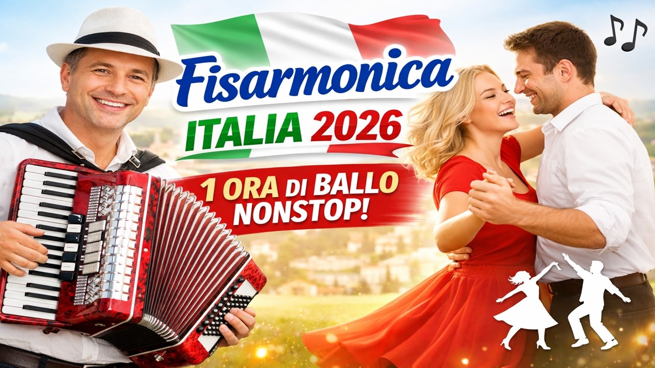1 ORA di Ballo Nonstop 💃 Fisarmonica Italia 2026 | Liscio Romagnolo & Folk Super Coinvolgente