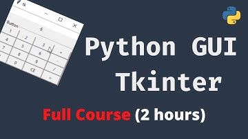 คอร์สเรียน Python GUI (Tkinter) Crash Course พร้อม workshop ทำโปรแกรมเครื่องคิดเลข