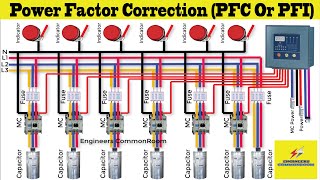 Power Factor Correction । Engineers CommonRoom । Electrical Circuit Diagram