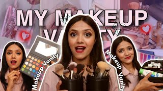 My Professional Makeup Vanity as a Makeup Artist  Professional Makeup Products kit #ASTALKS Ep.12