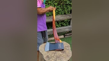 The craftsmanship of making axe handle using basic tools #shorts #woodworking