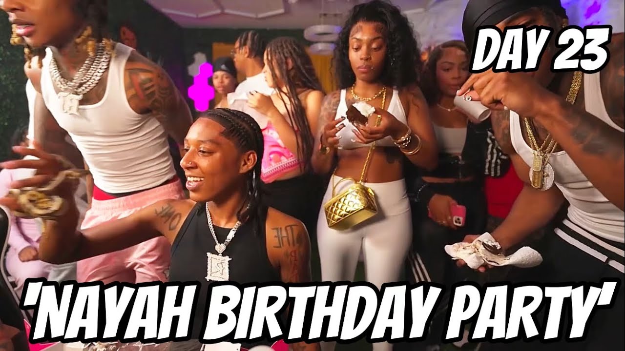 INFLUENCER CITY 30 DAYS STRAIGHT | NAYAH BIRTHDAY PARTY DAY 23 PART 3