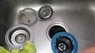 How to change the counterbasket or drain of the sink, sink or dishwasher easily.