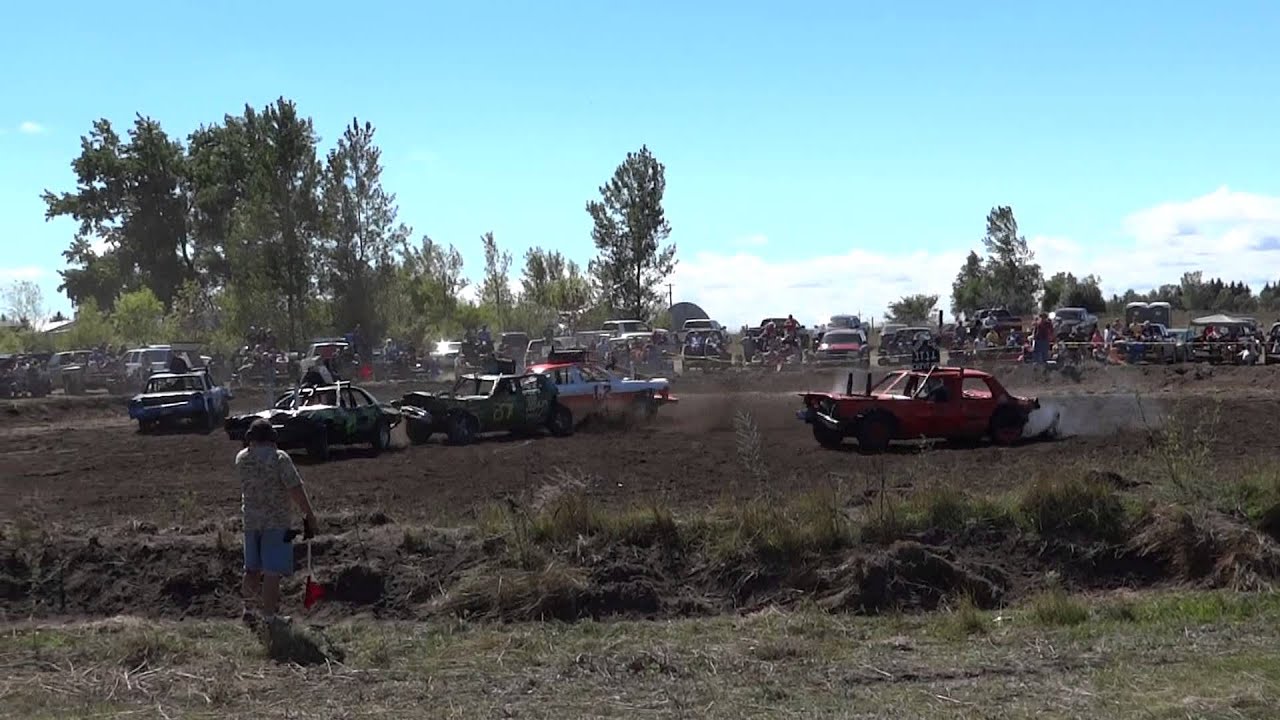 2013 Tappen, ND Demo Derby Fullsize Heat 2 YouTube