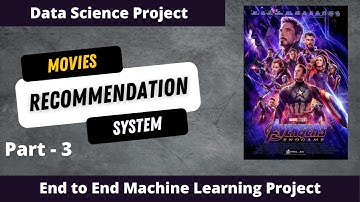 Movie Recommender System Project | Content Based Recommender System with Heroku Deployment | codejay
