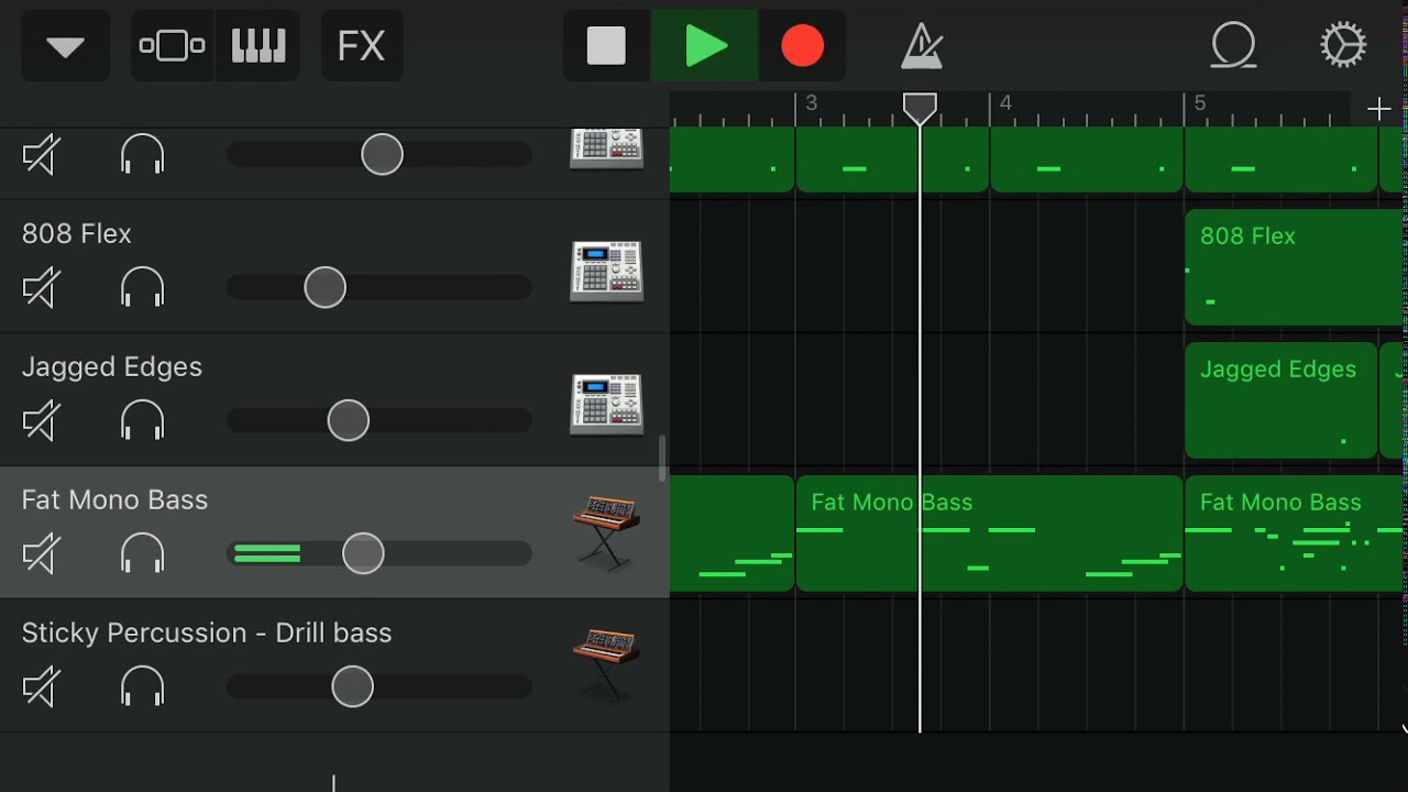 how to make a drill beat on garageband