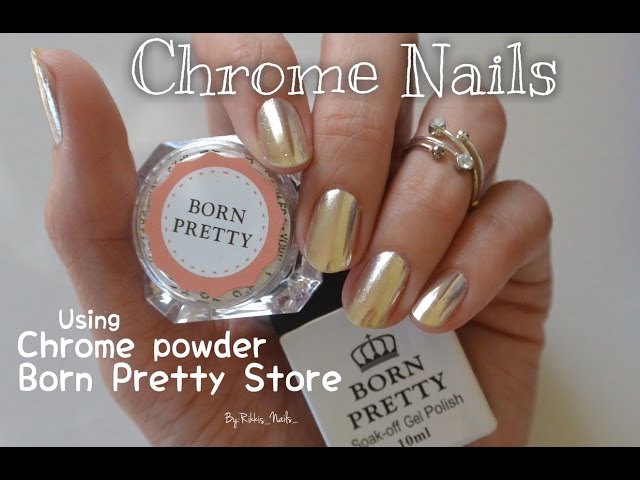 Buy New-chrome NAIL Powder PIGMENT Color Mirrored Chrome Extacly Like  Photos Online in India - Etsy