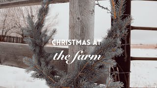 Wreath-Making on the FARM! ft. A Classic Alberta Blizzard + MEET THE COWS