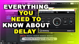 How to use delay step by step guide in cubase | Mixing Plugins Part 5 screenshot 4