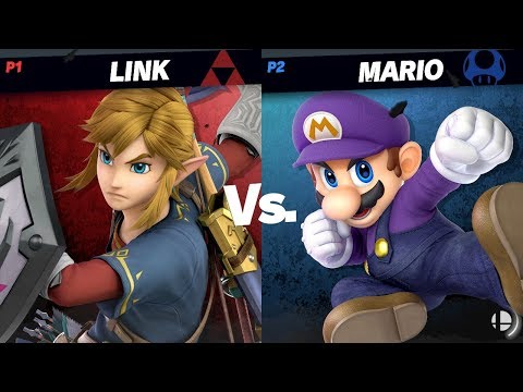 Super Smash Bros. Ultimate: Online 1v1 - Link VS Mario