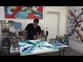 Free Abstract Art Lesson 2 Demos Creating Artworks for Beginners TV Show