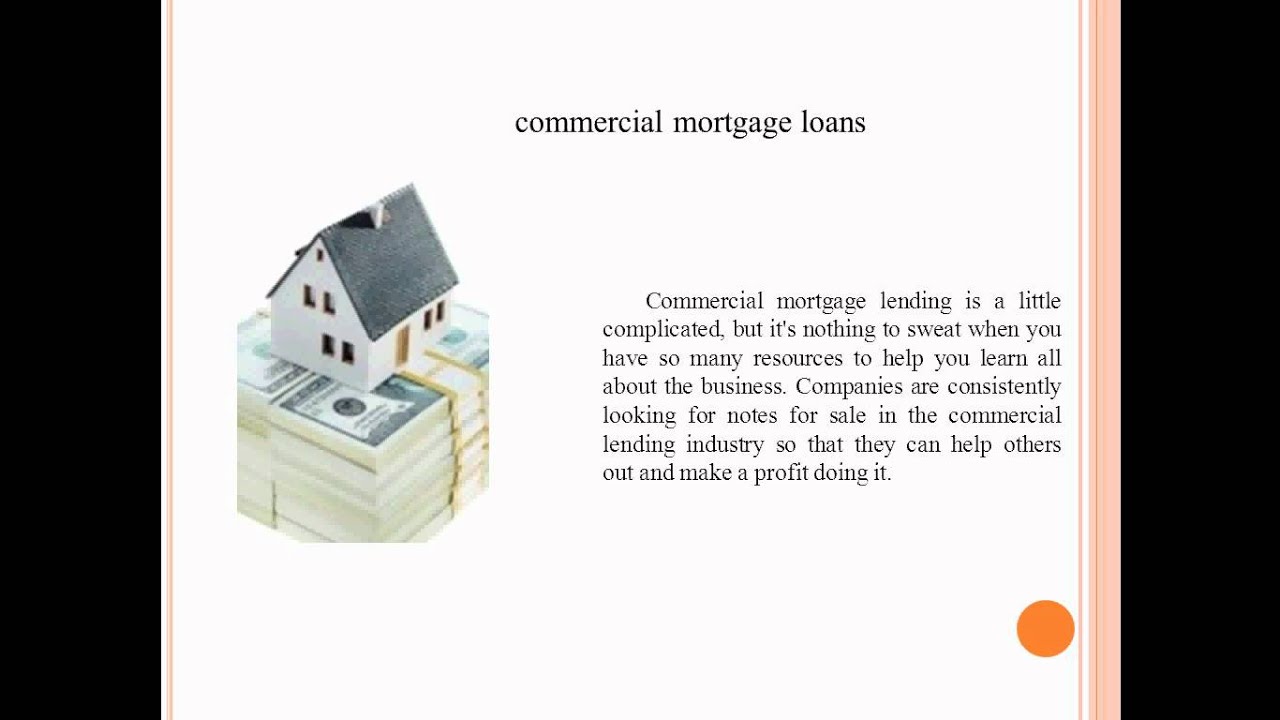 Commercial Mortgage Lending What You Should Know YouTube