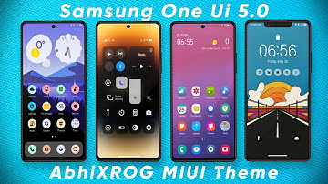 How to Install Samsung One Ui 5.0 on Any Redmi Phone | AbhiXROG MIUI Theme⚡⚡