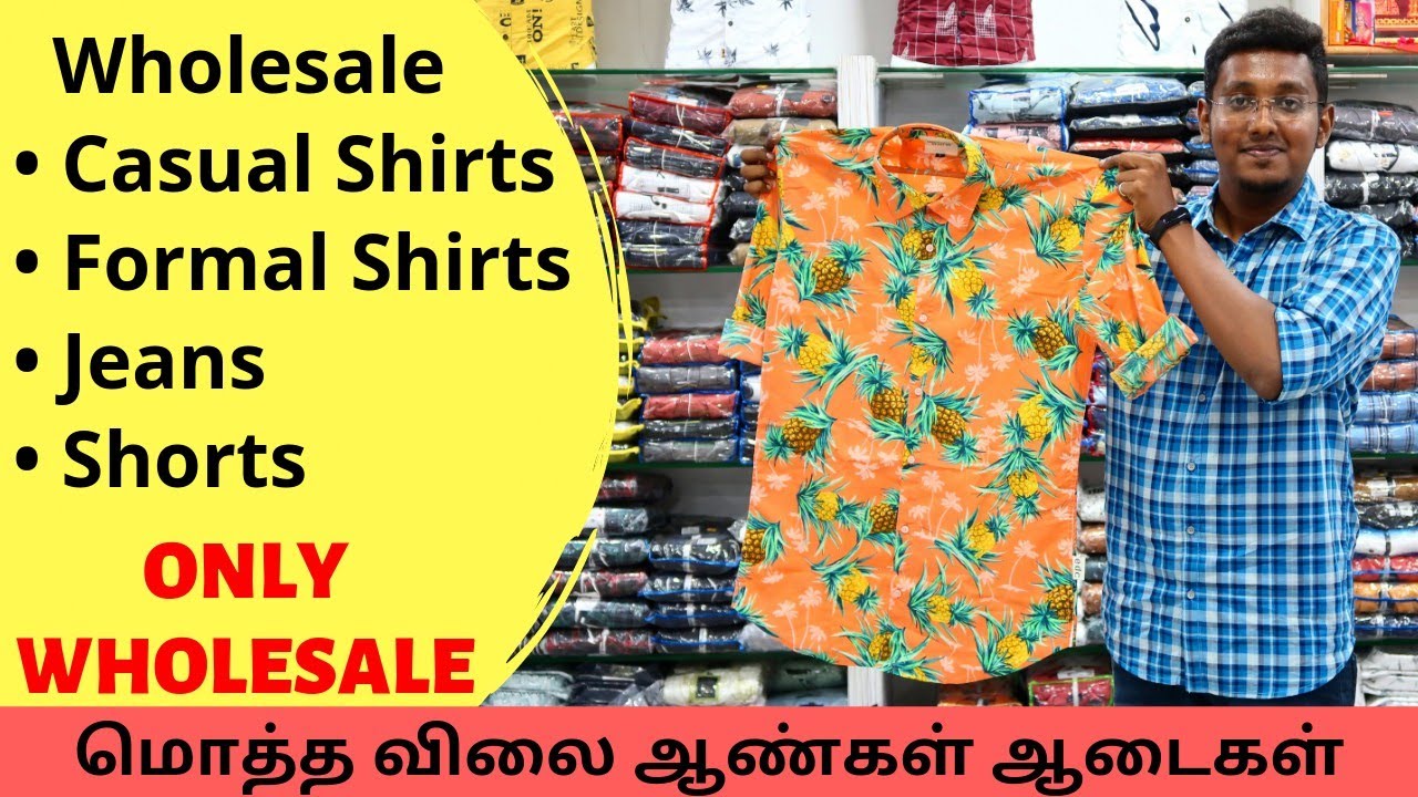 wholesale shirts in chennai