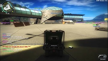 JUST CAUSE 2 MULTIPLAYER MOD w/TheZachorios part 4 - messing around at the airport