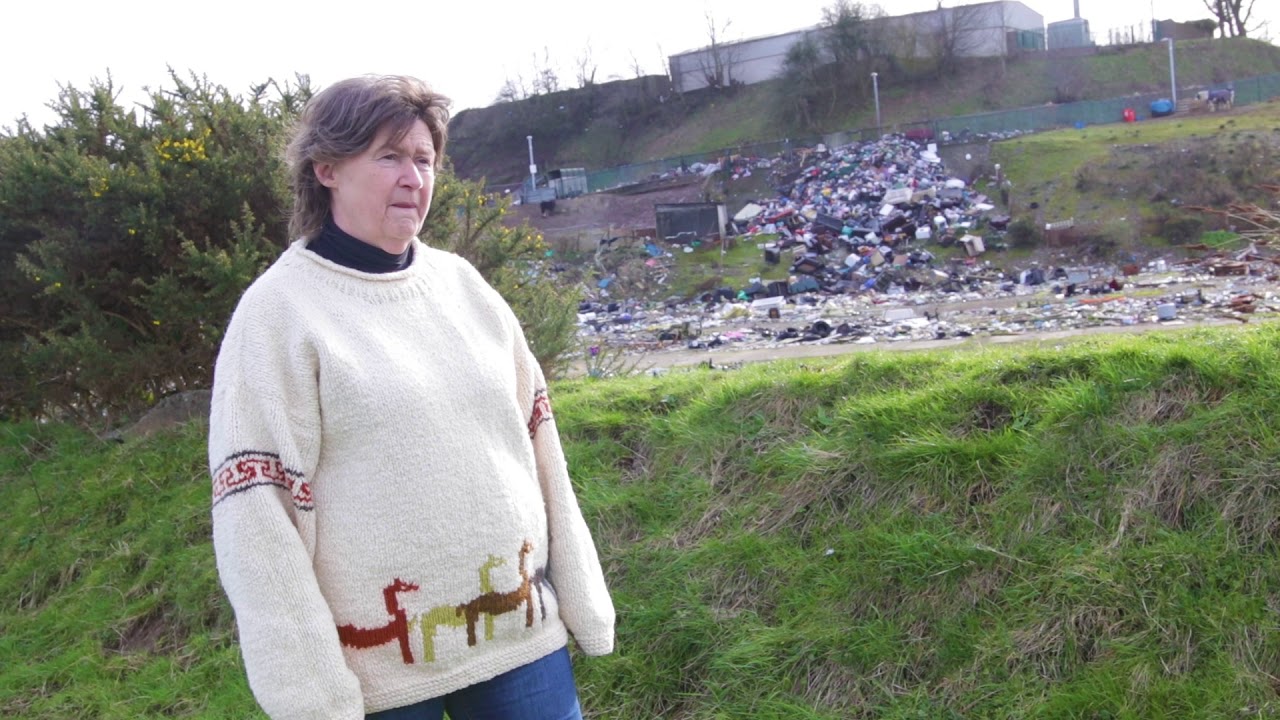 Illegal rubbish dump,Ballyvolane, Co Cork YouTube