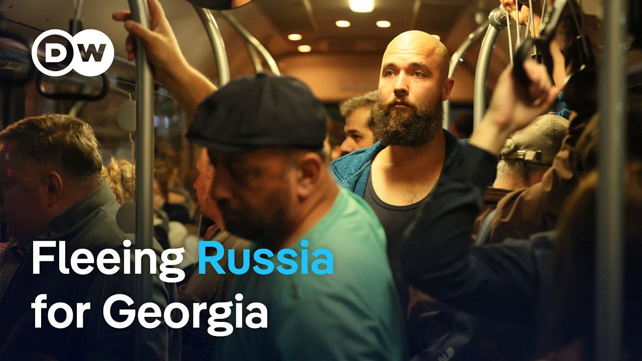 Russians leave for Georgia amid fears of new mobilization | DW News