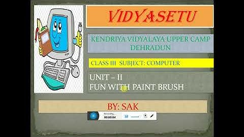 Computer||Class3|| Unit 2- Fun With Paintbrush|| Part2 || By-Sayeed Sir