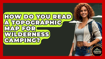 How Do You Read A Topographic Map For Wilderness Camping? - Exploring Campgrounds