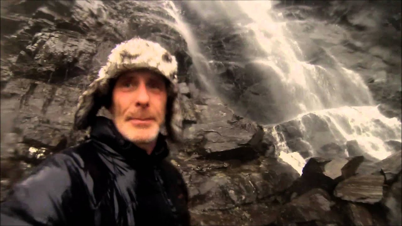 waterfall going up again