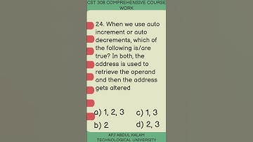 KTU CST 308 Comprehensive Course Work (2019 Scheme)Previous Year Question Paper of Exam June 2023.