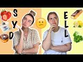 We ONLY Ate Foods That SPELT Out Our NAMES For 24 HOURS! ad | Syd and Ell