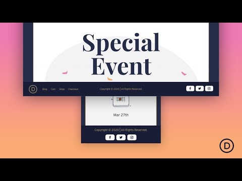 How to Create a Fixed Footer Bar for Your Divi Theme