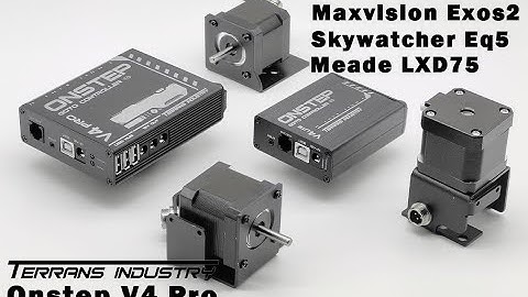 Maxvision EXOS2/Skywatcher EQ5/Meade LXD75 Onstep kit install video-Terransindustry