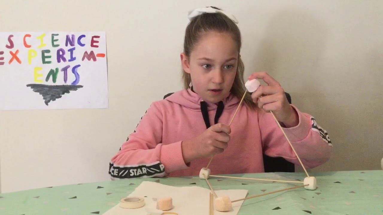 GJ's World Science Experiment 2 Marshmallow Catapult YouTube