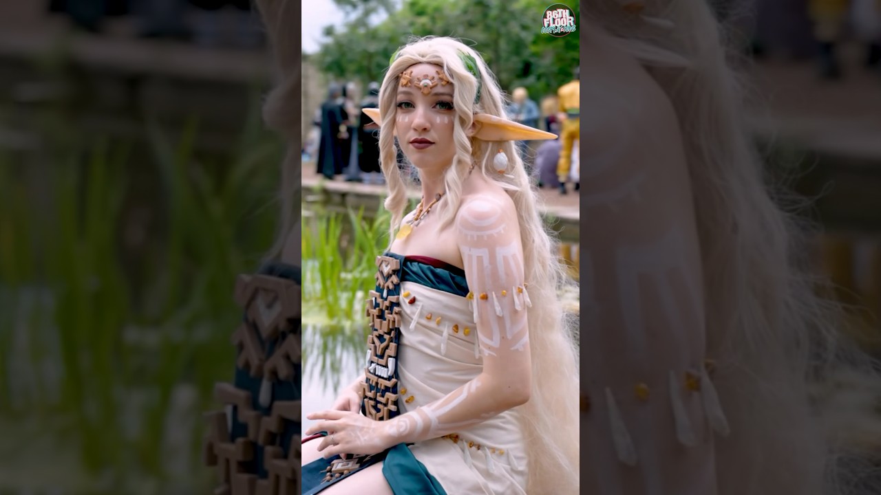 😍Ethereal Queen Sonia Cosplay😍 From the Legend of Zelda✨ #shorts