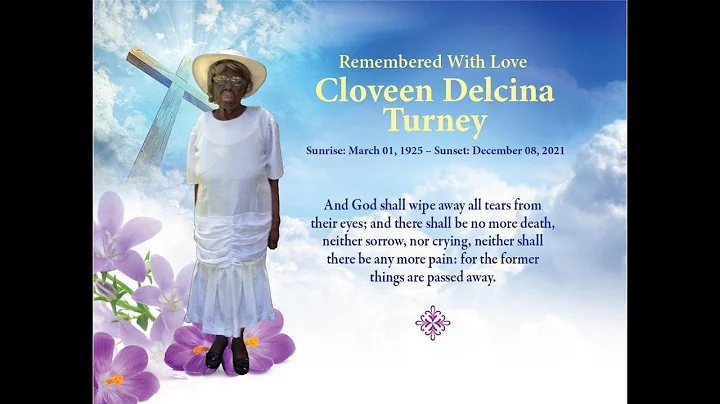 Live stream of funeral service for Cloveen Turney
