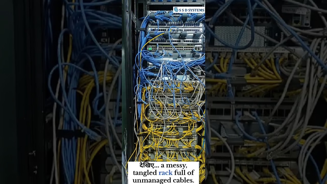 From Messy to Managed | Rack Dressing Transformation by S S D SYSTEMS 🛠️📶