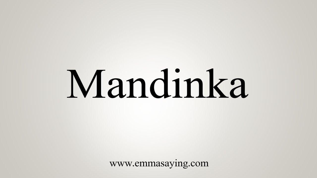 How To Say Mandinka YouTube how-to-say-mandinka-youtube