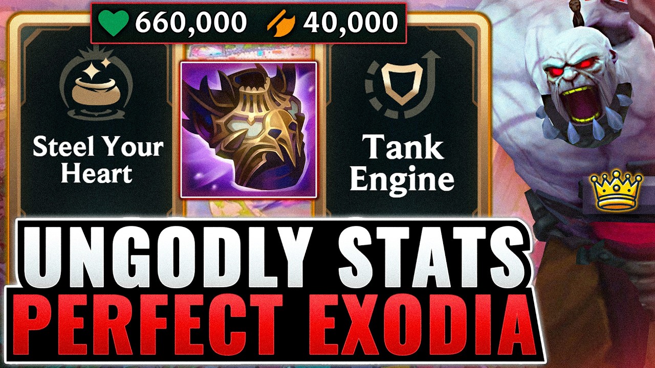 660k Max HP Sion: Steel Your Heart + Tank Engine = Gamebreaking Numbers | League Arena Gameplay
