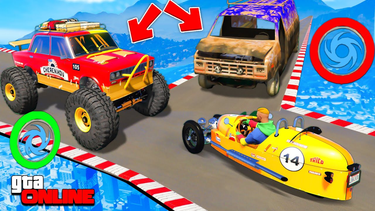 ТЕБЕ ДОСТАНЕТСЯ ЖИГА-БИГФУТ ИЛИ МАШИНА РАЗВАЛЮХА НА ПАРКУР !- ХОРОШИЙ ...