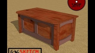 Chief's Shop Sketch of the Day: Storage Bench