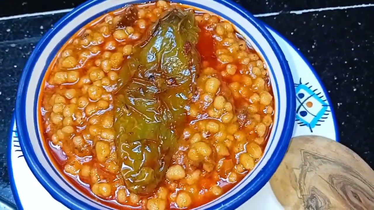 المطبخ الزمني التونسي🇹🇳#محمصة مزلوقة بالقديد العوالي ويا ليالي الشهاوي👌 #Mhamsa Au Kadid