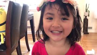 Little Kid Fiona Walking With Moms Boots Shoes Look At My Shoes