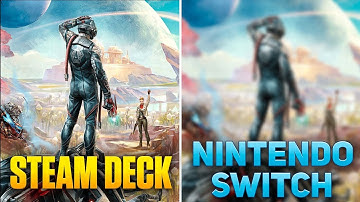 Steam Deck vs Nintendo Switch - The Outer Worlds