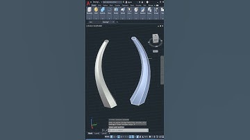 AutoCAD 3D, 3D Modeling, command loft with path #shorts