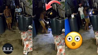 Breaking Top Scammaz Catch A Thef Pot Food Outta Foreigner Barrel Dem Brvk Hungry Nun Na Gwan