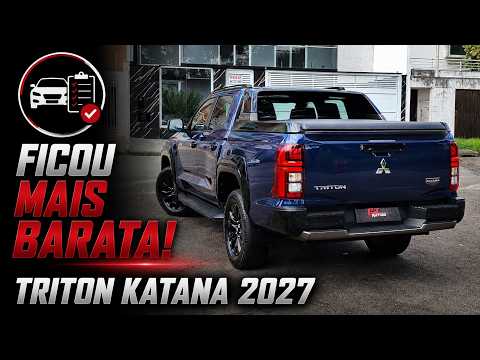 Mitsubishi Triton Katana 2027 vale a pena com a redução de preço? Avaliação completa!