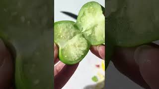 This tastes soo good🥰 #tomatillo #howtowithjessie