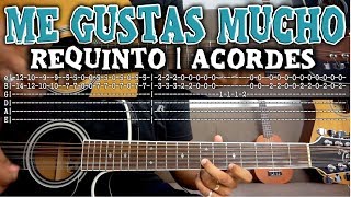 Miniatura del video "Tutorial | Me gustas mucho | Ariel Camacho | Requinto | Acordes | TABS"