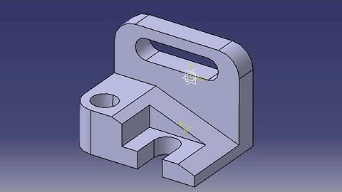 Catia Practice Exercise 7 Tutorial for beginners 3D Modelling Mechanical design catia v5
