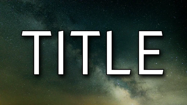 Meghan Trainor - Title (Lyrics) "this an invitation to kiss my ass goodbye"