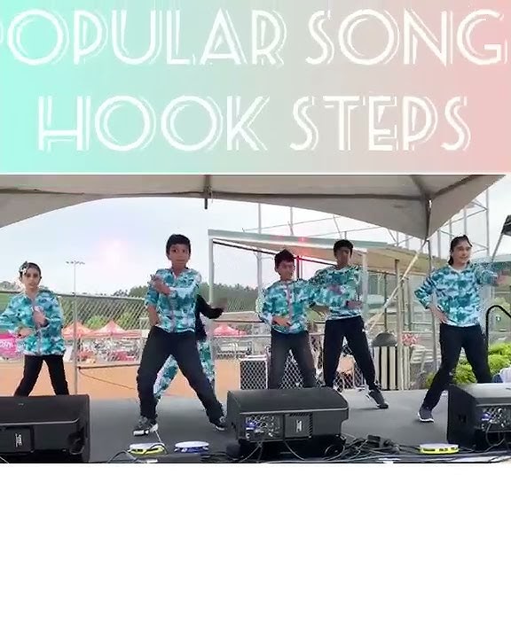 Beginner tweens perform 1st time on stage! #JUGNU (Badshah) - Fest in the West Cary NC