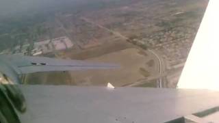 B-25 mitchell view from tailgunner seat (loud!)